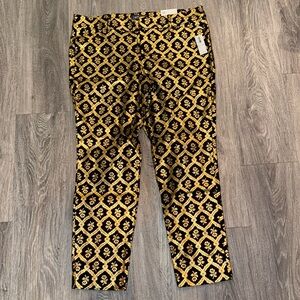 Old navy crop holiday pants size 14 NwT